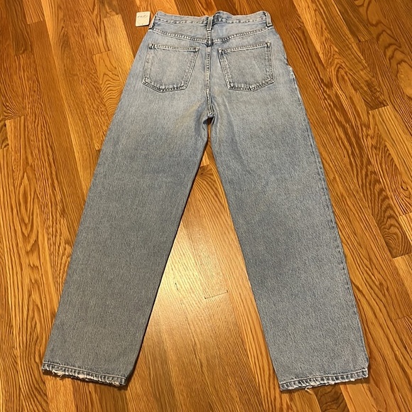 NWT AGolde Fold Waistband Jeans Size 26 - Picture 12 of 15